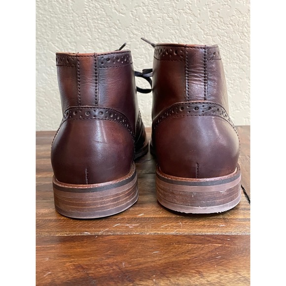 Blake McKay M‑Reid Brown Leather Wingtip Chukka Boots‎ Size 9.5 Lace‑Up main image 9